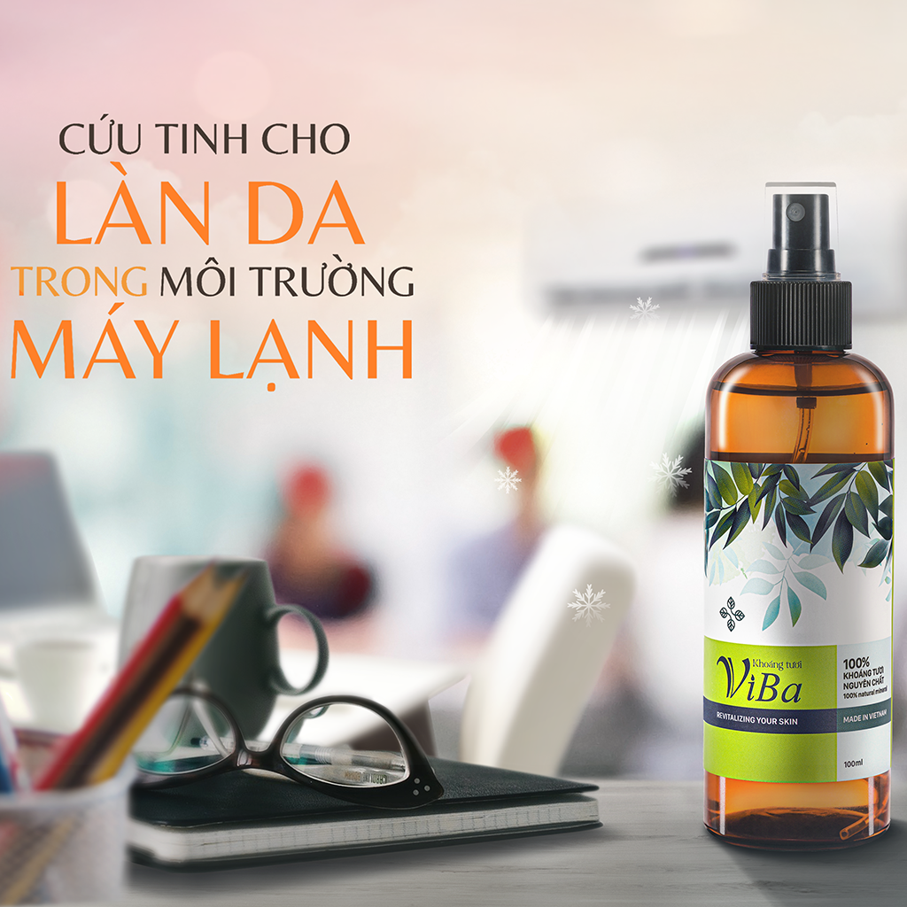 CAXK100 - Xịt Khoáng Cấp Ẩm ViBa 