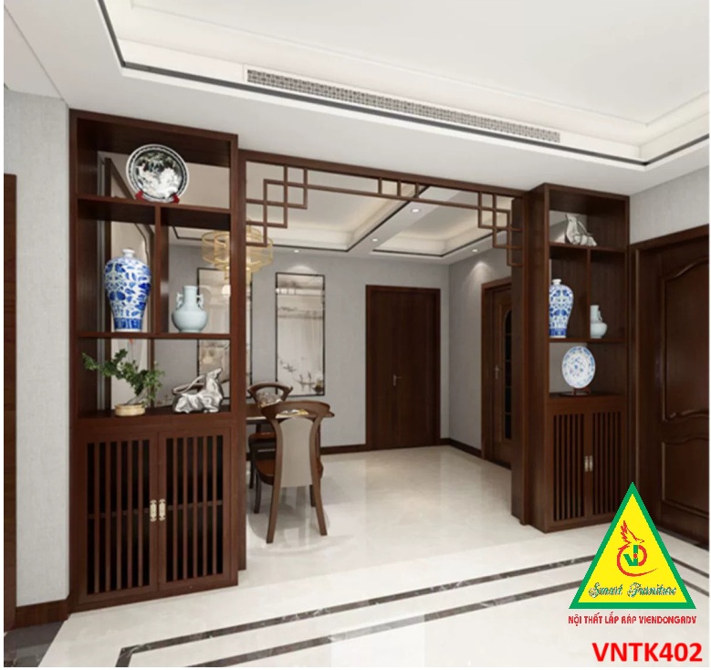 Vách ngăn phòng khách , vách ngăn phòng khách hiện đại - Nội thất lắp ráp ViendongAdv