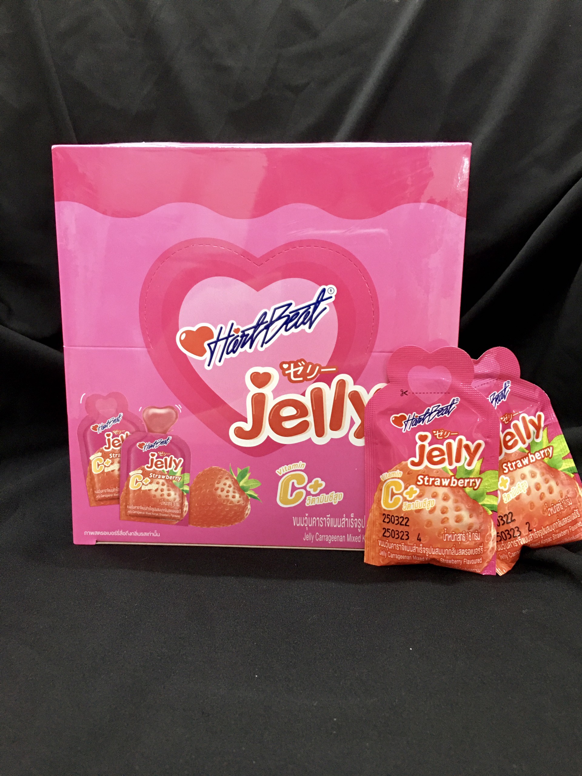 THẠCH JELLY TRÁI CÂY VỊ DÂU, NHO, COLA