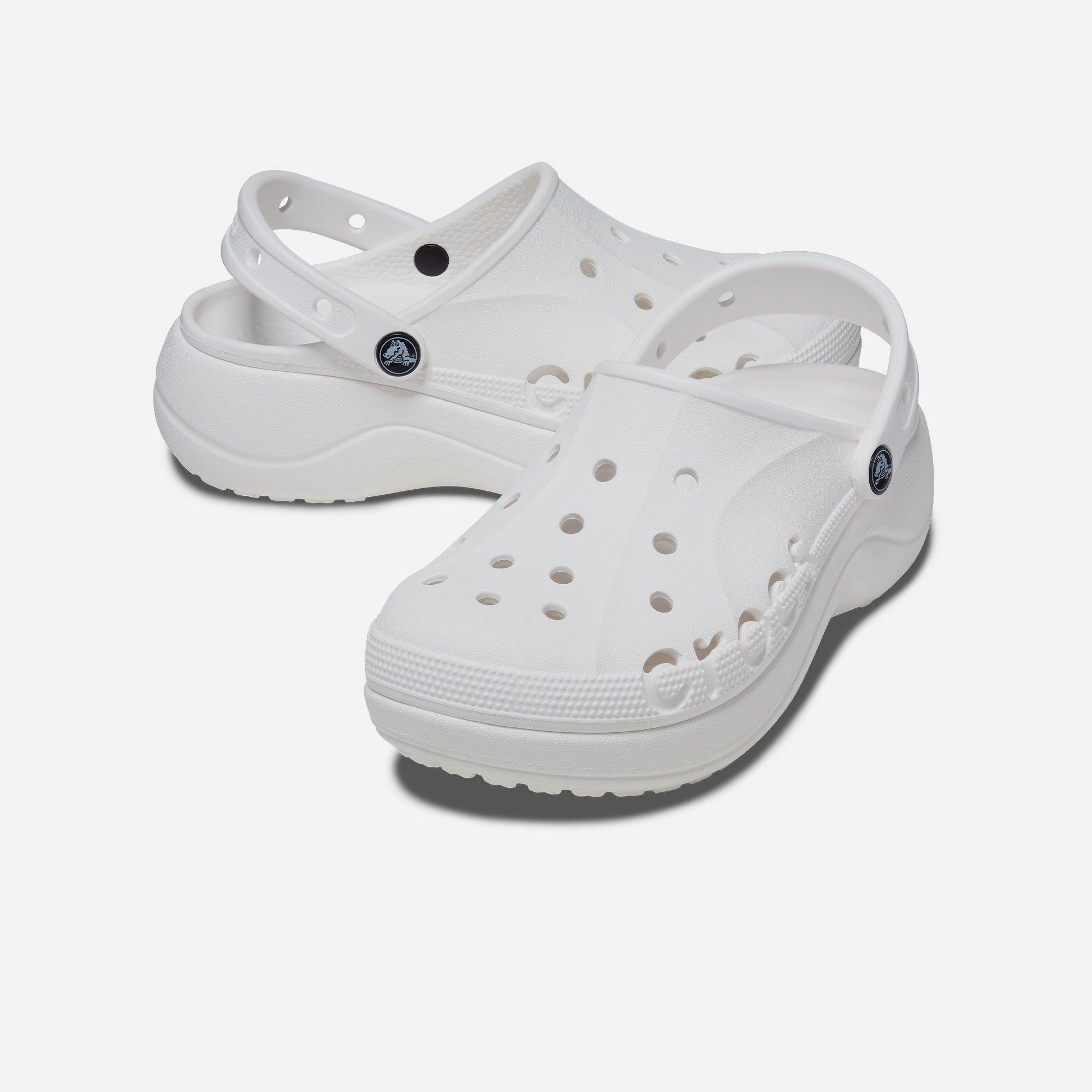 Giày nhựa nữ Crocs Baya Platform - 208186-100