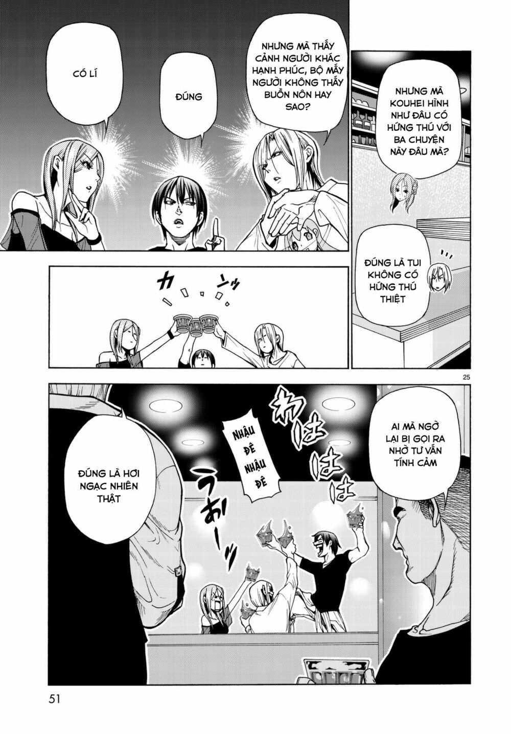 cô gái thích lặn - grand blue chapter 37 25