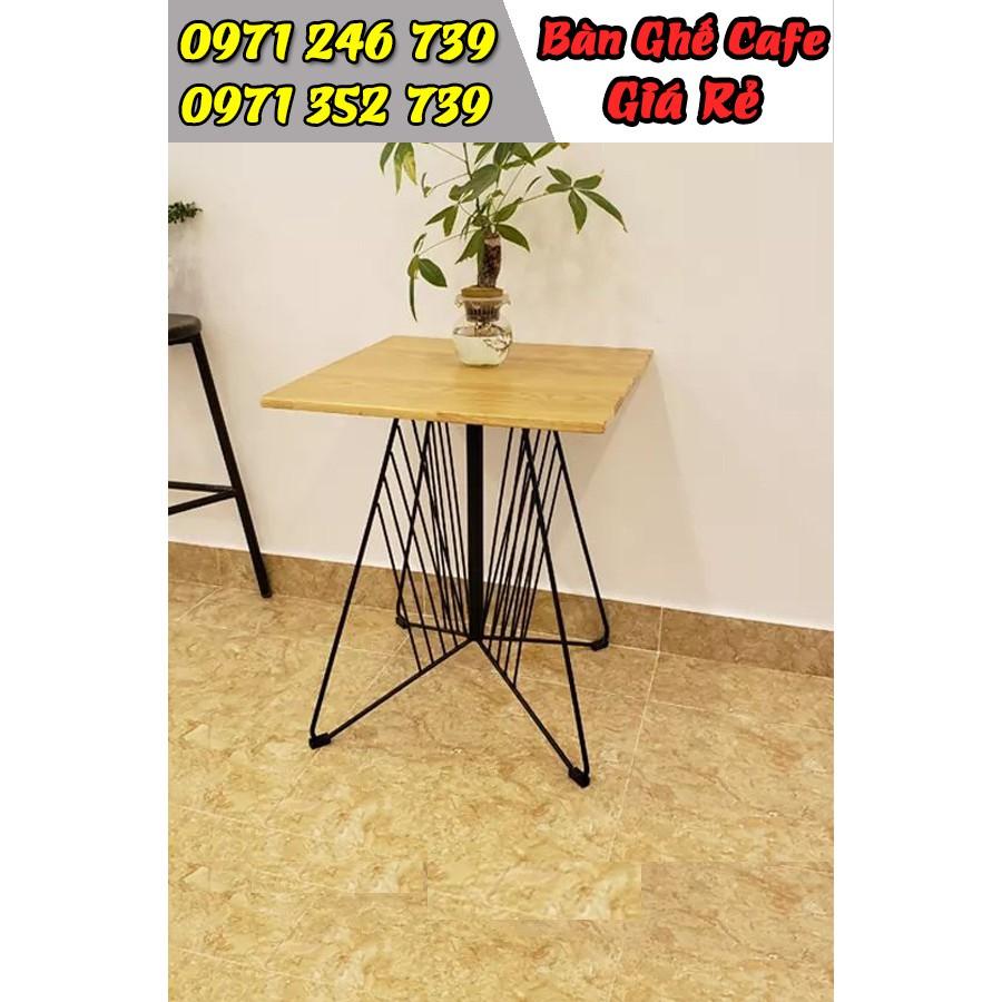 Bộ bàn ghế sắt cafe thanh lý