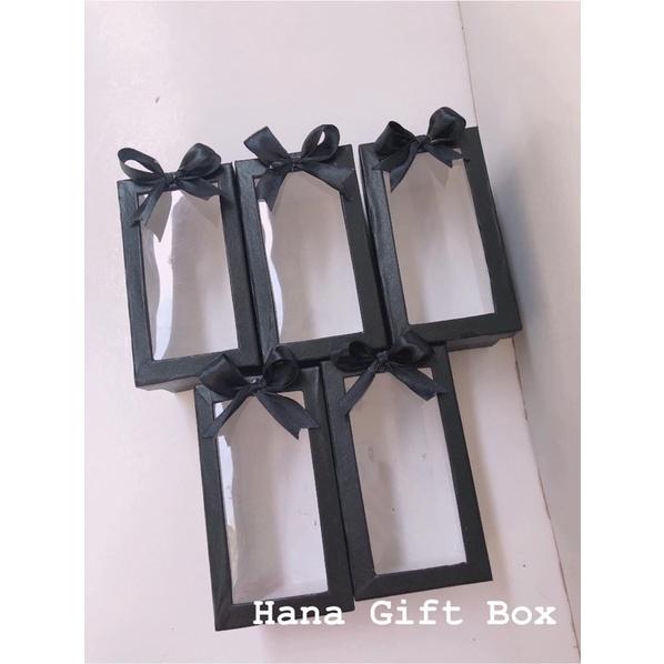 Hộp quà kính trong 13*7*6 #HânGiftBox