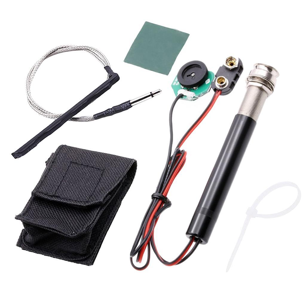 Active    Preamp Piezo Pickup  with Volume Knob for Ukulele