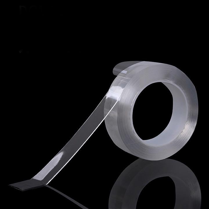Băng dính trong 2 mặt siêu dính 5 mét