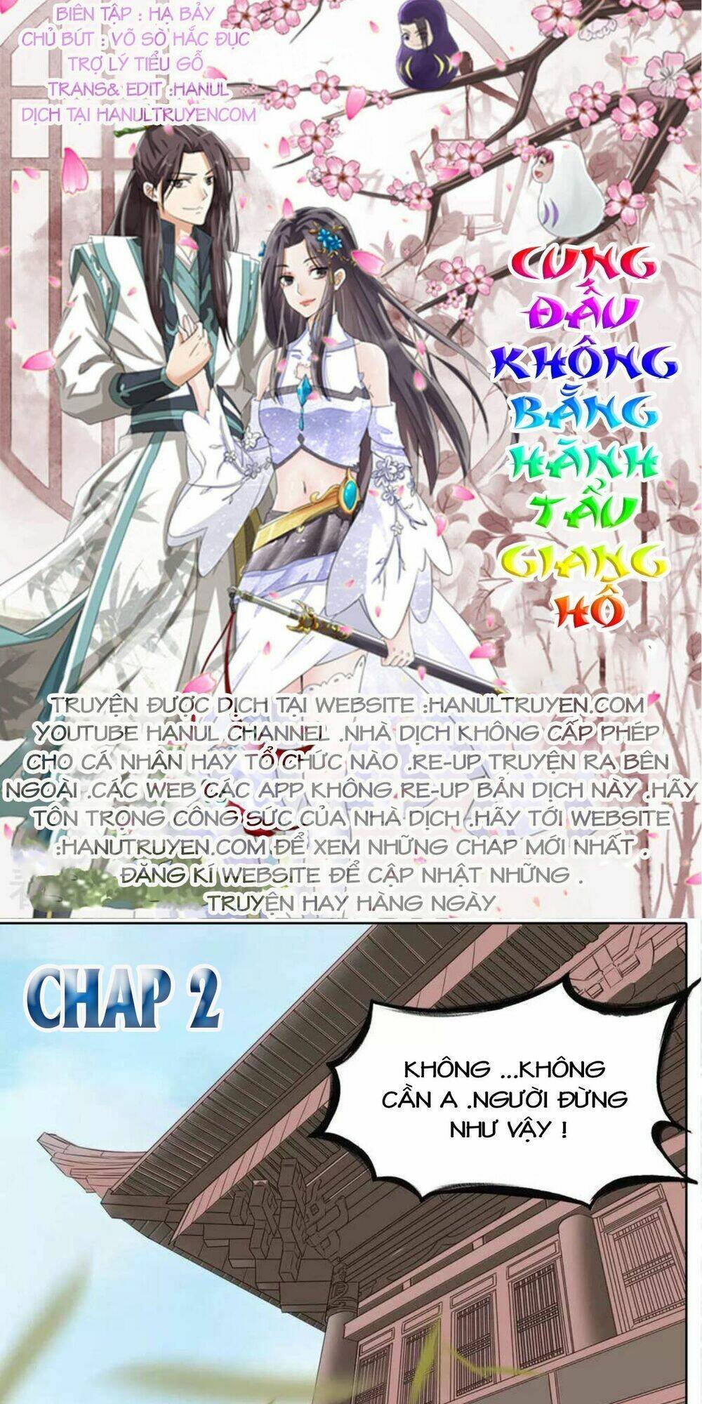 cung đấu không bằng hành tẩu giang hồ chapter 2 1