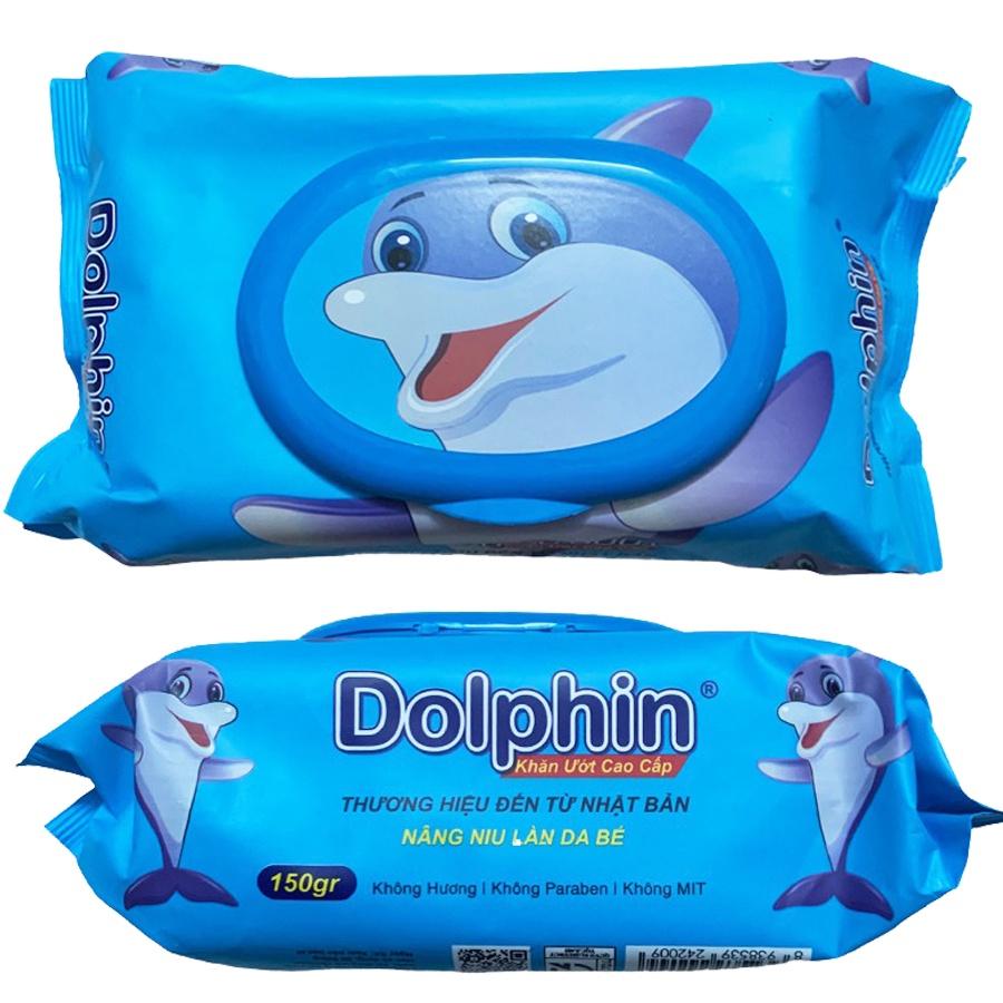 Khăn ướt và khăn khô cao cấp Dolphin