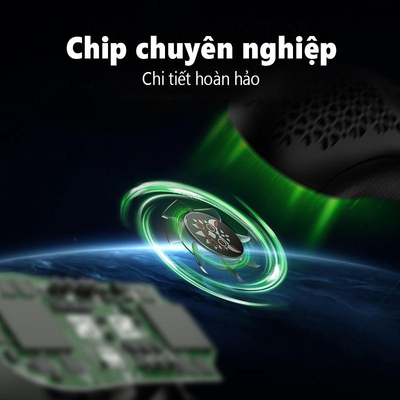 Chuột chơi game có dây ONIKUMA CW911 Đen trắng với đèn RGB [Hàng chính hãng