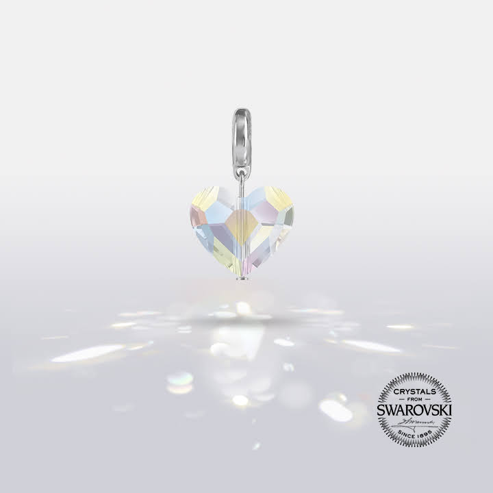 Lắc Tay Tropicana Phối Charm Swarovski Ngọc Lục Bảo