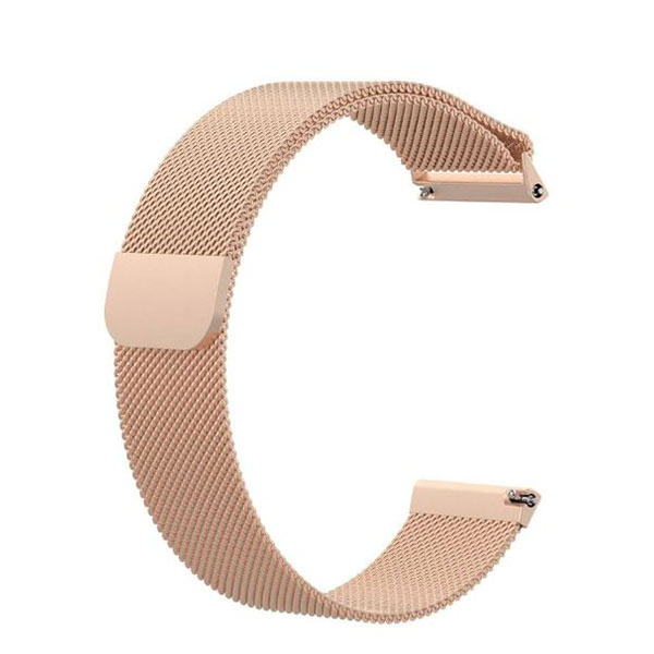 Dây đồng hồ cho Fitbit Versa lưới Rose Gold