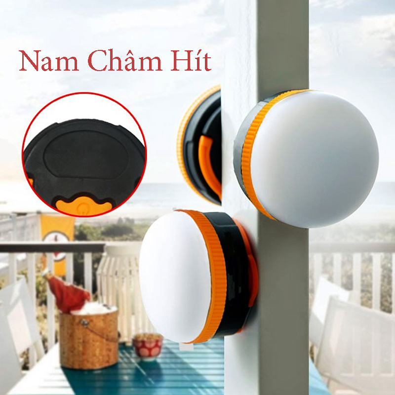 Đèn LED treo lều cắm trại 5 chế độ sáng