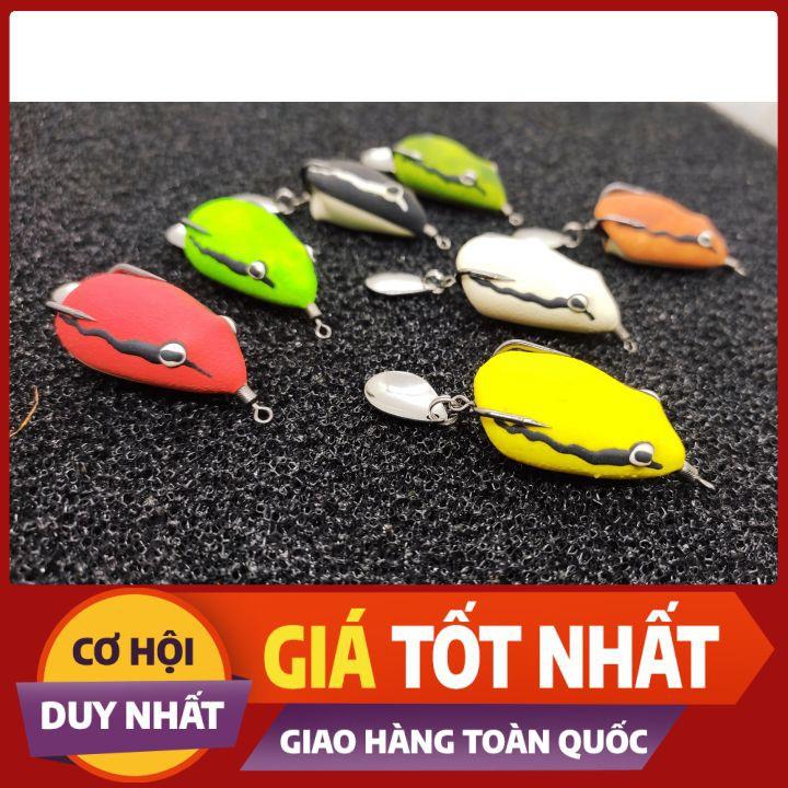 Mồi giả nhái hơi Sóc mới 3NF / Mồi lure sóc mắt lồi 3NF chuyên săn hàng khủng lóc,vược,bông ....ĐỒ CÂU CHA GIÀ VLOGS