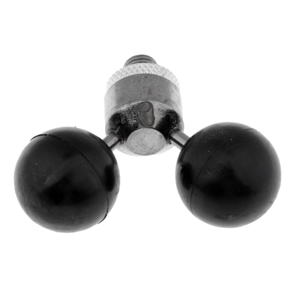 Fishing Rod Rest Holder Butt Pole Bracket M3/8 Head Thread Connector Model 1