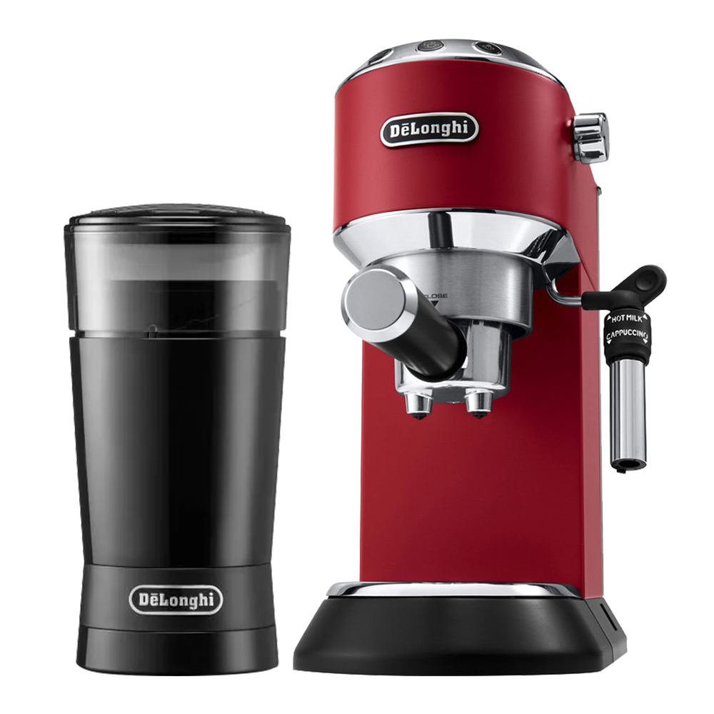 Combo máy pha và máy xay cafe Delonghi EC685 + KG200 - Hàng chính hãng