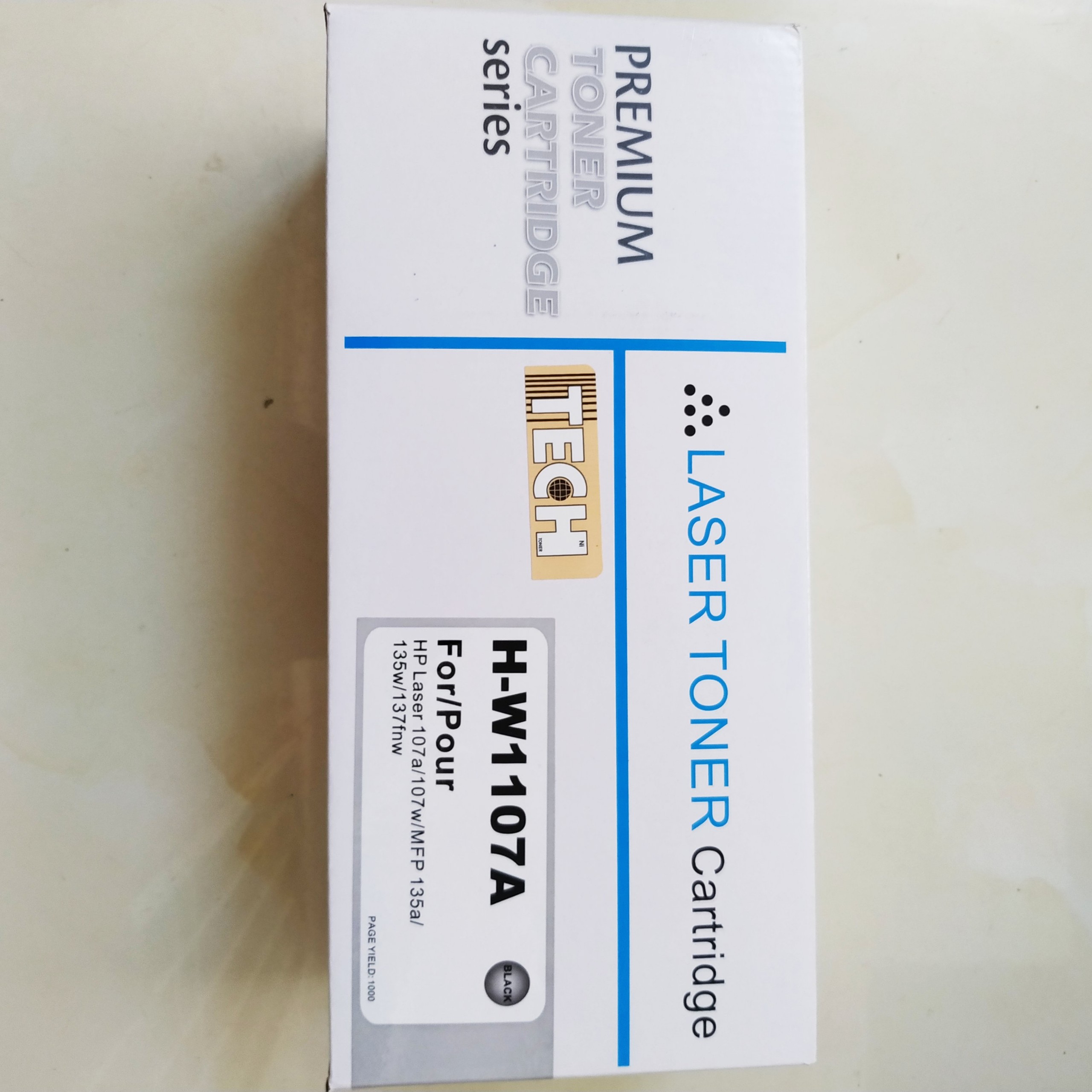 Hộp mực 107A TECH dùng cho in HP 107A 107W MFP 135A 135W, 137fnw (W1107A) - Hàng nhập khẩu