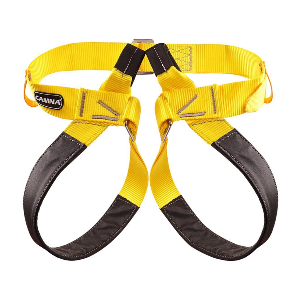 Outdoor Rock Climbing Caving Safety Harness Half Body Waist Leg Protect Belt
