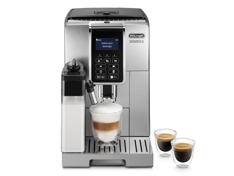 Máy pha cafe Delonghi ECAM350.55.SB - Sản xuất tại Rumani - Áp suất bơm : 15(bar) - Hàng chính hãng