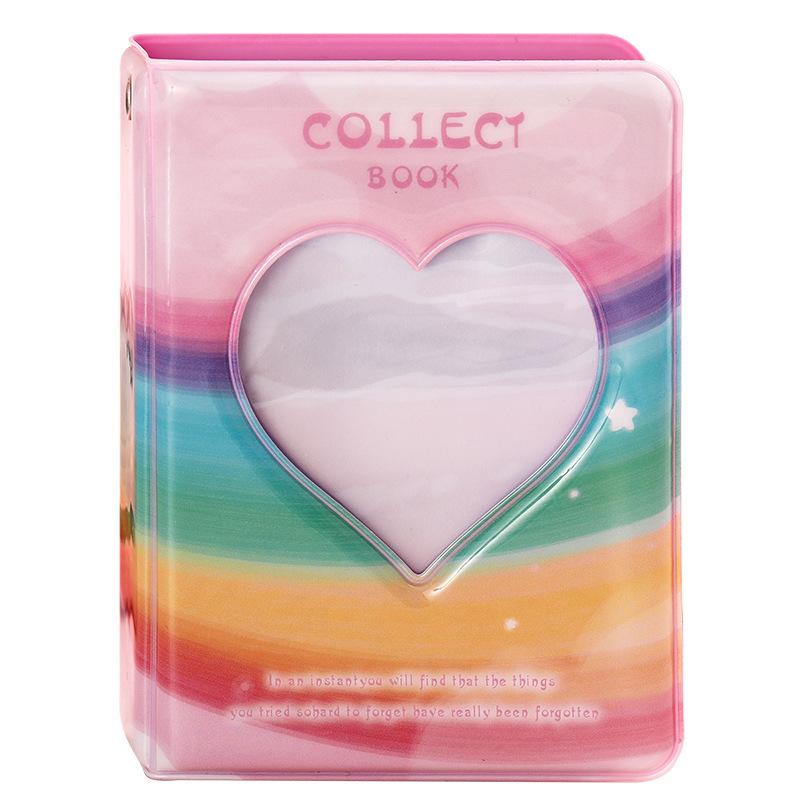 Đặc biệt Hàn Quốc ins3 inch bưu thiếp Polaroid album ảnh ngôi sao thần tượng album thẻ nhỏ lưu trữ cuốn sách theo đuổi ngôi sao cô gái