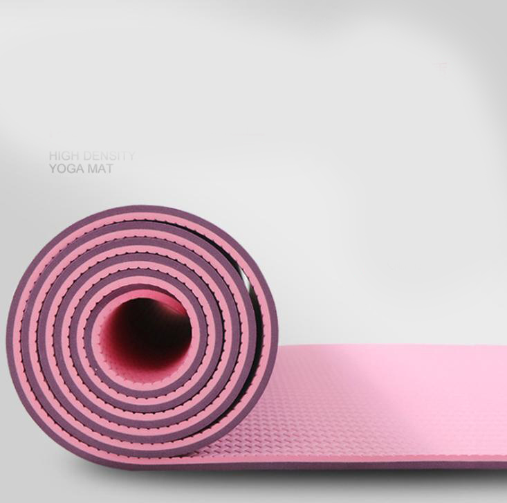 Thảm Yoga 2 Lớp - Vật dụng không thể thiếu mỗi khi tập Yoga - Mẫu mã mới với 2 lớp xốp chắc chắn, sử dụng lâu bền