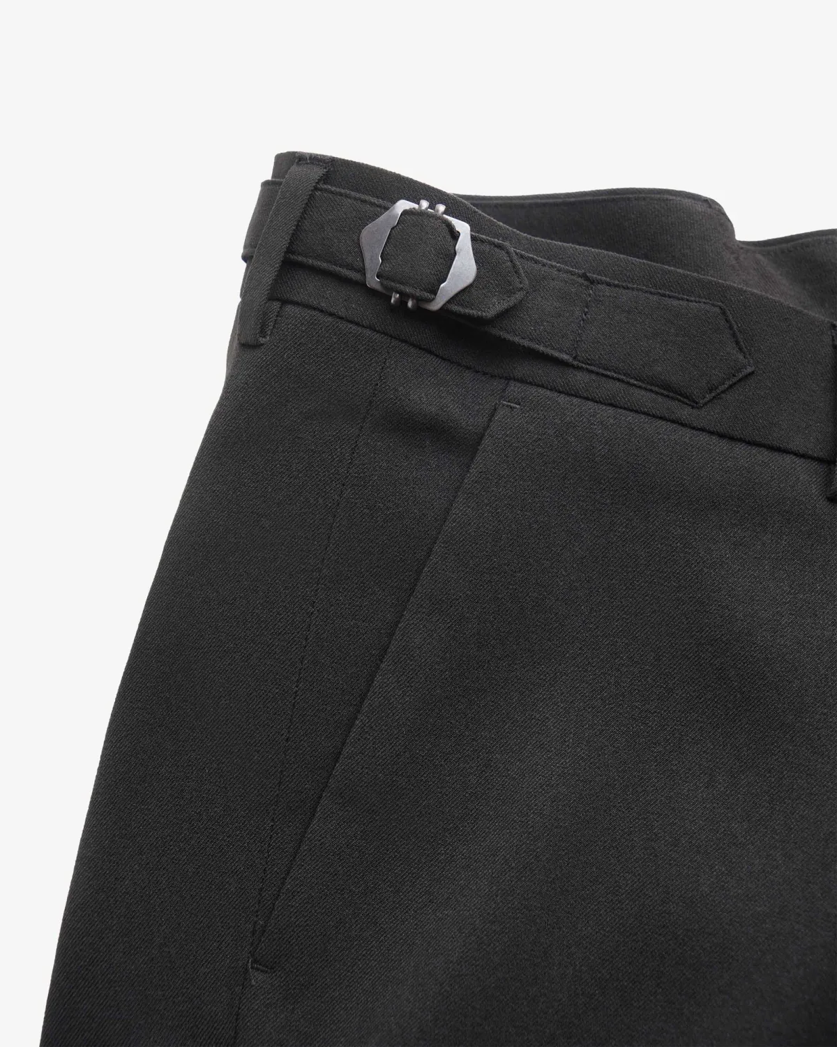 Quần vải Side Tab / Quần tây dài nam lưng điều chỉnh Side Tab Form Slim Cropped - ROUTINE 10F25PFO029