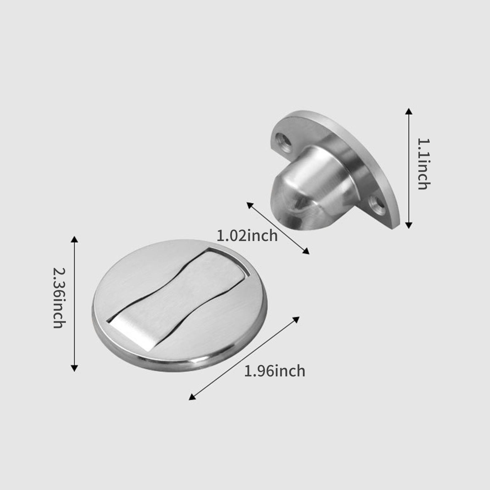 Dụng Cụ Chặn Cửa Dính Sàn Từ Tính