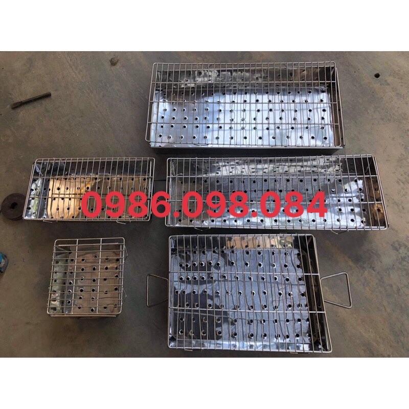 Bếp nướng than hoa inox, bếp nướng ngoài trời