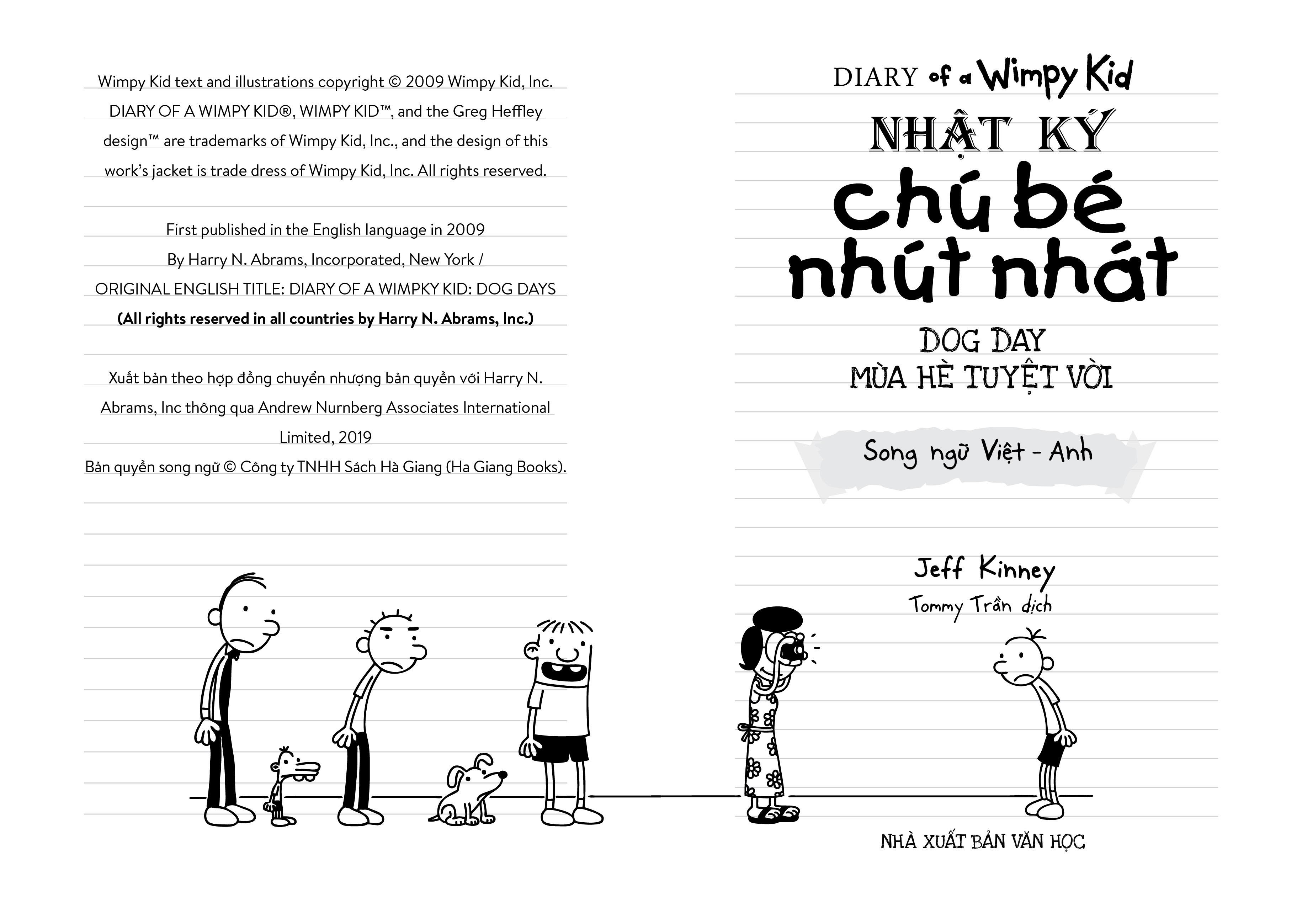 Nhật ký chú bé nhút nhát Song ngữ Việt-Anh Tập 4 (Mùa hè tuyệt vời)