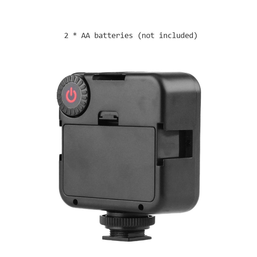 Máy ảnh di động Đèn chiếu sáng LED Video phù hợp Máy ảnh DSLR Độ sáng cao Bộ lọc trắng và LCD