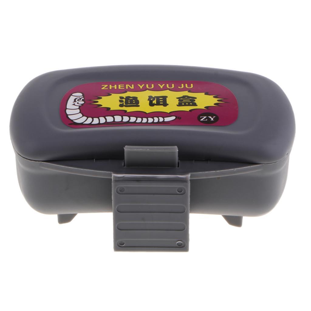 2 Pieces Tackle Box Live Bait Lure Storage Case