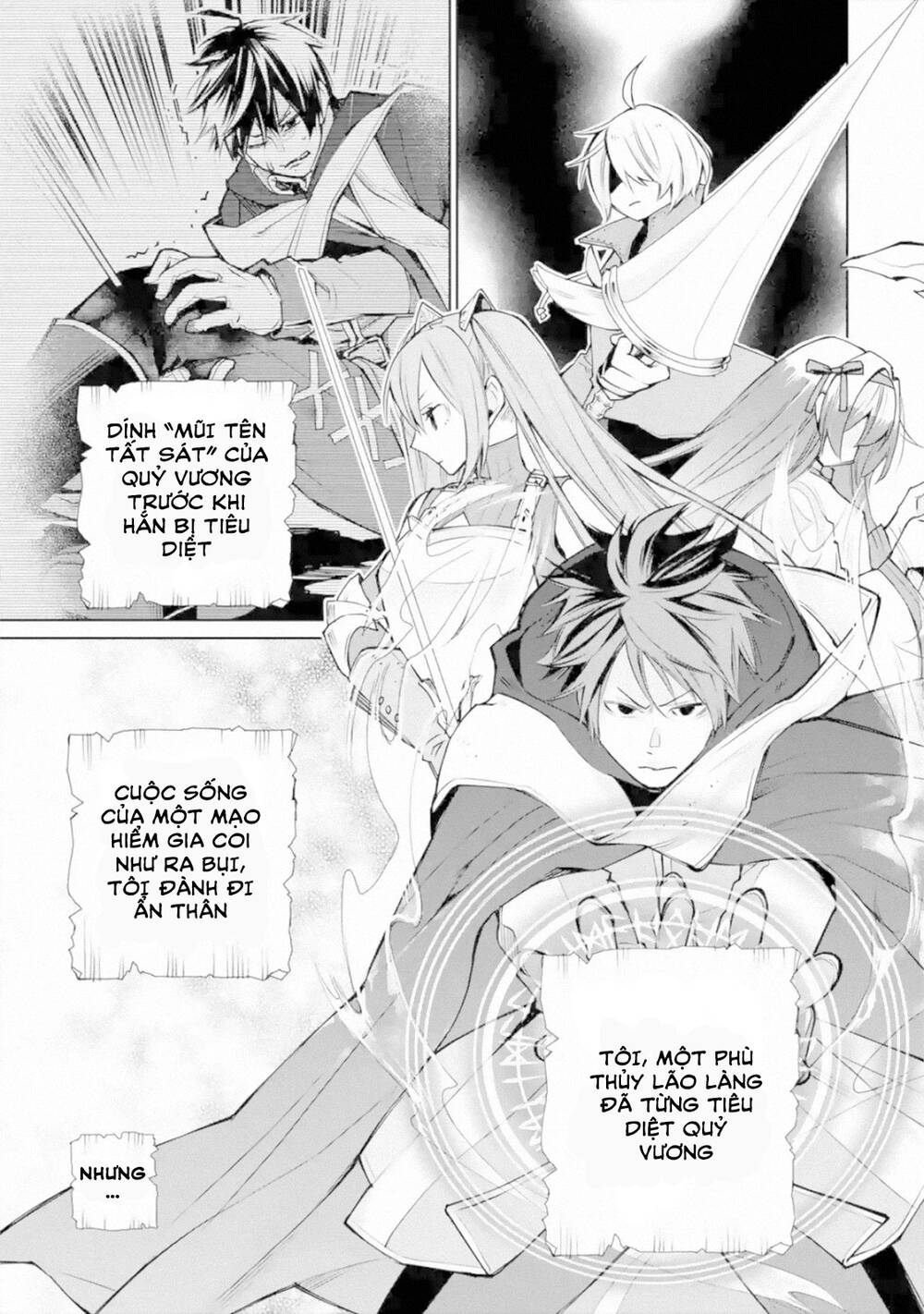 tôi đã từng là một pháp sư bá đạo cho đến khi ăn phải mũi tên vào đầu gối và trở thành một người bảo chapter 2.1 3