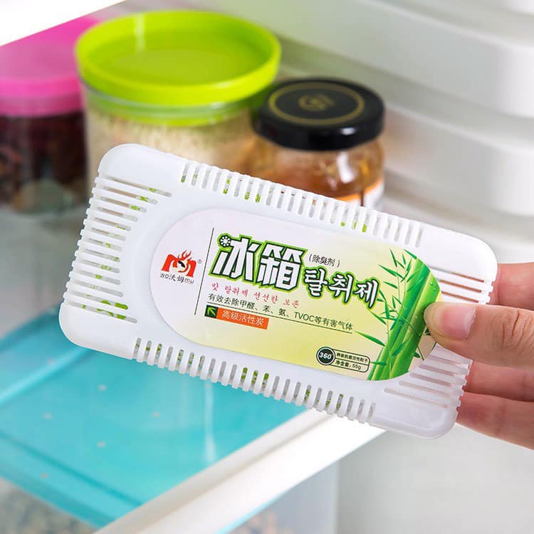 KHỬ MÙI TỦ LẠNH THAN HOẠT TÍNH MẪU MỚI SIÊU SẠCH