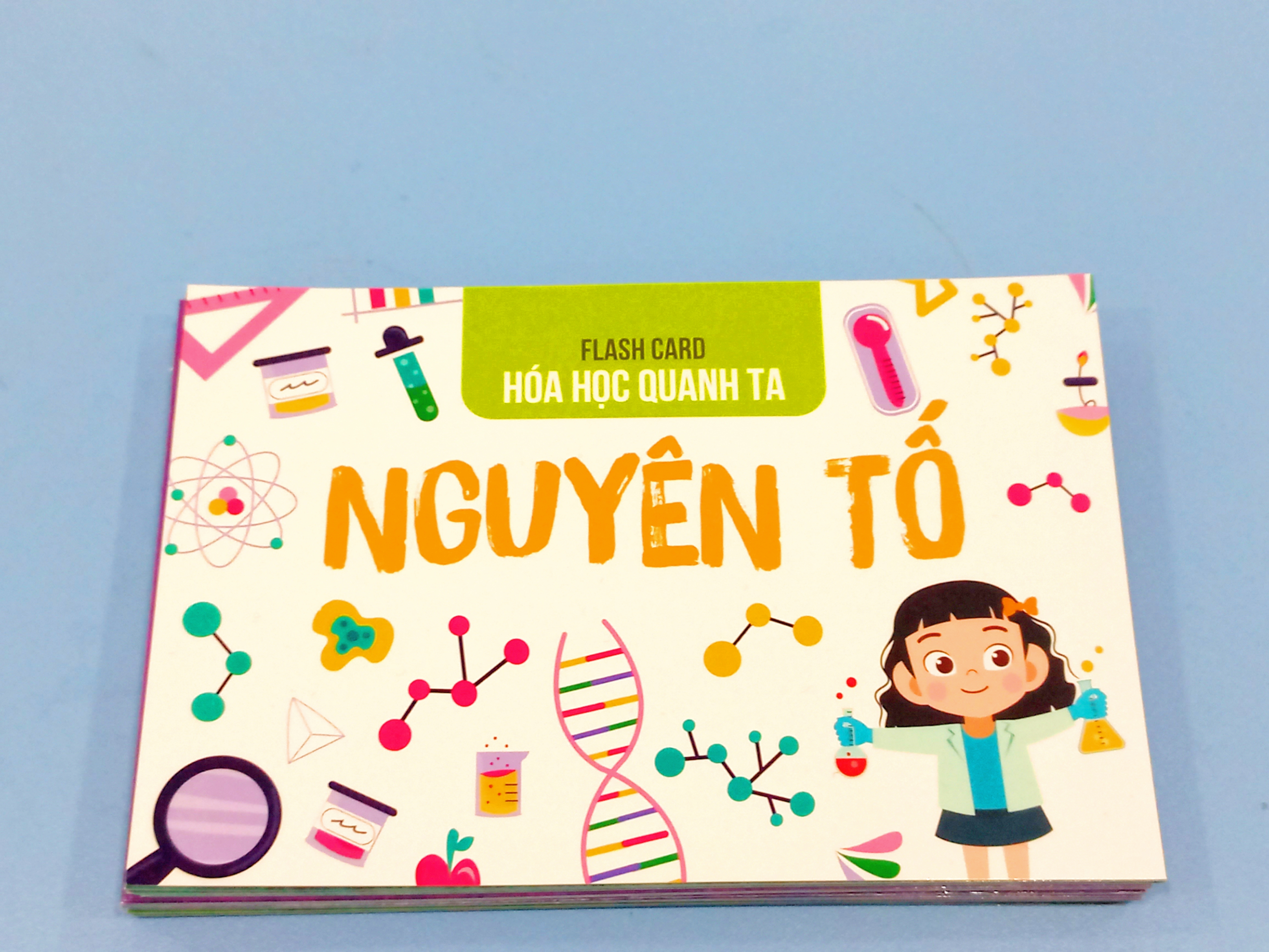 FLASH CARD NGUYÊN TỐ HÓA HỌC - Á Châu Books