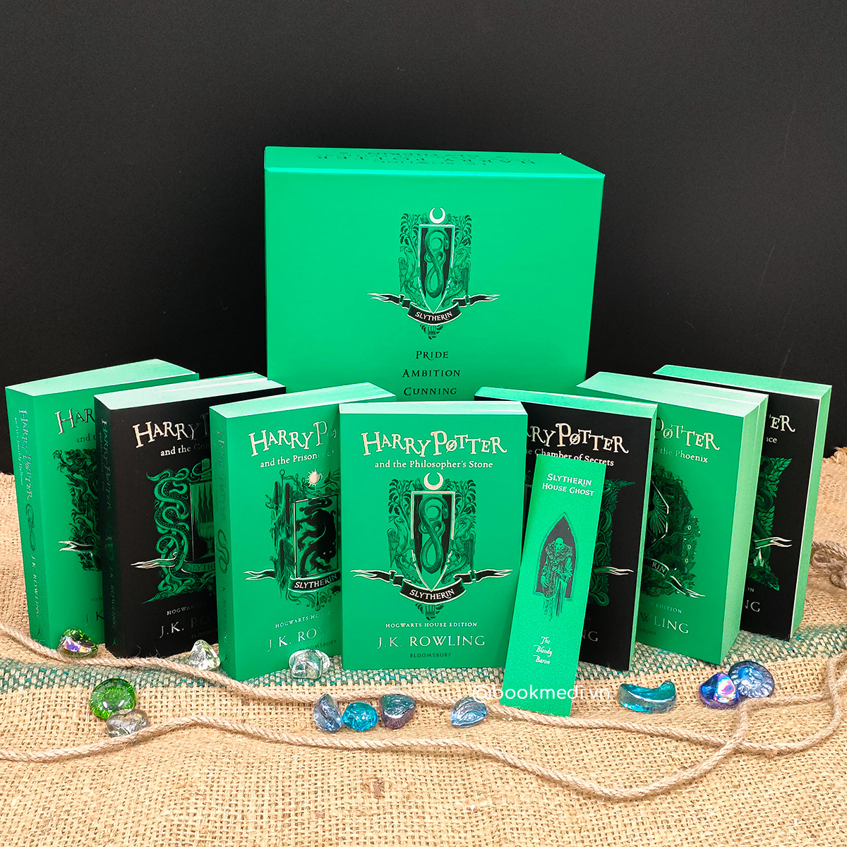 Harry Potter Slytherin House Edition Paperback Box Set