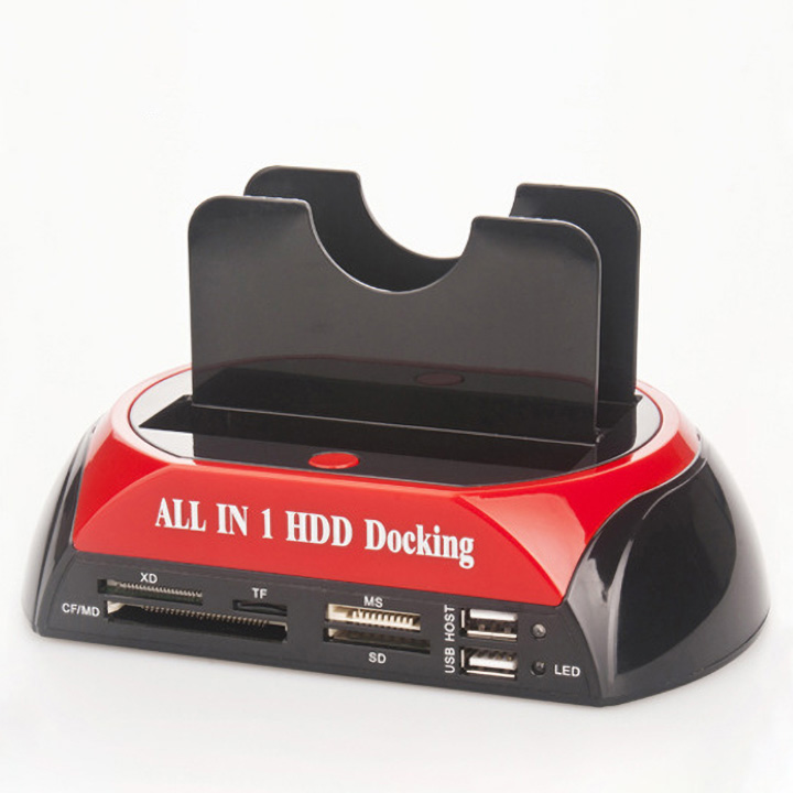 Dock ổ cứng All in 1 kết hợp đầu đọc thẻ nhớ USB3.0 - DK11