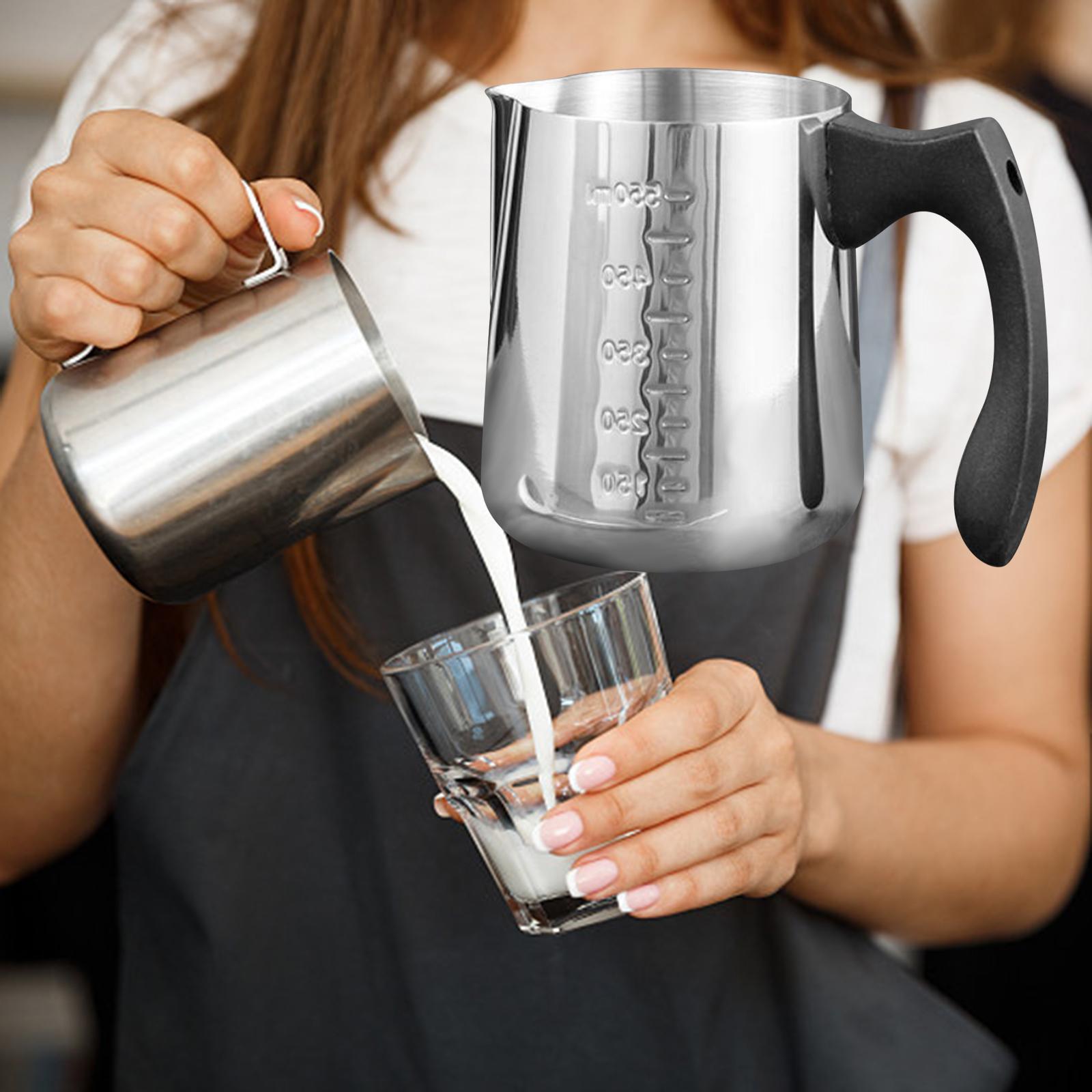 Multifunctional Milk Frothing Mug Milk Frothing Jug for Party Kitchen