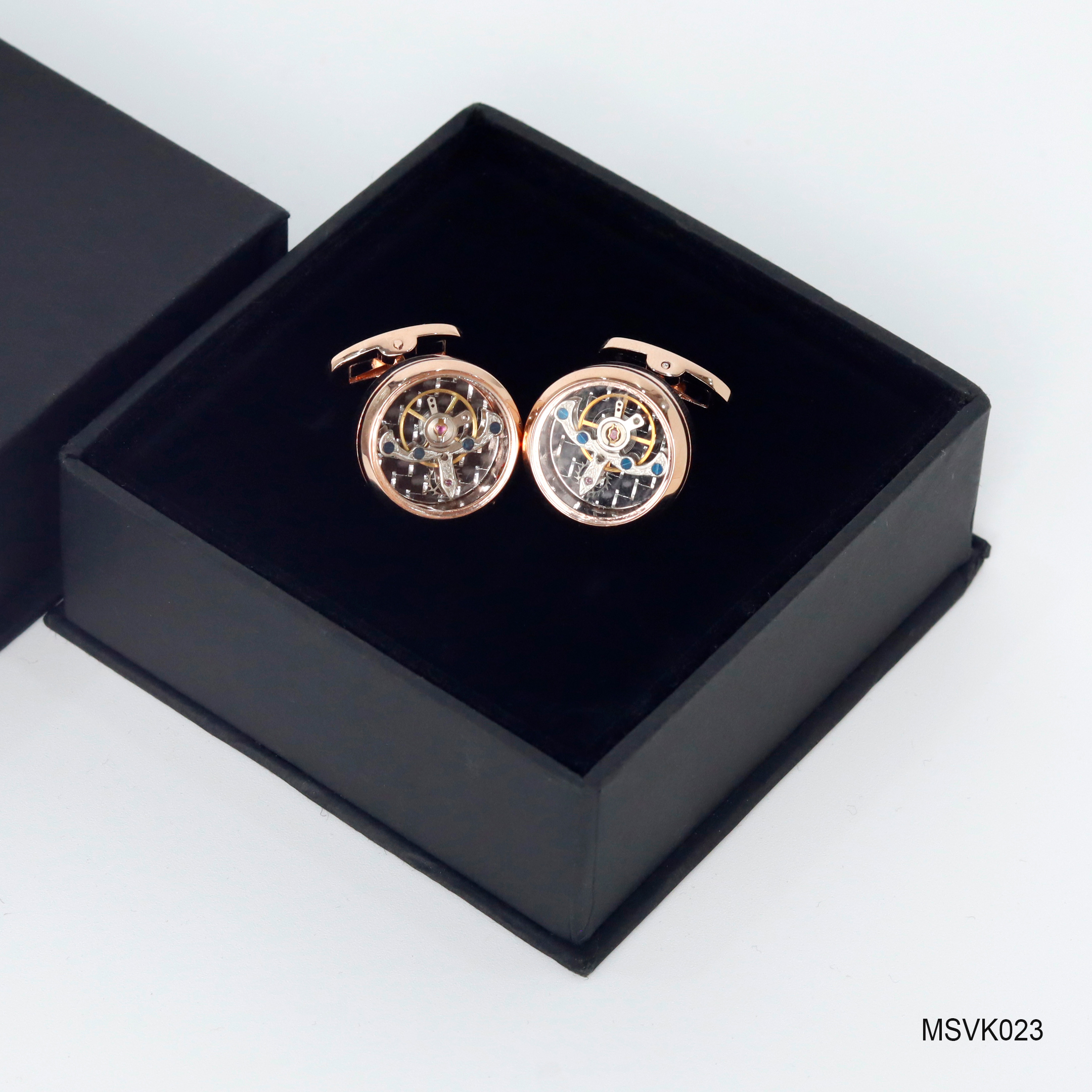 Khuy măng sét chuyển động cơ - Compass Cufflinks - Thomas Nguyen
