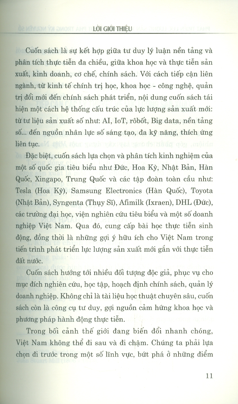 Phát Triển Lực Lượng Sản Xuất Mới Để Đột Phá Trong Kỷ Nguyên Số (Sách Chuyên Khảo)