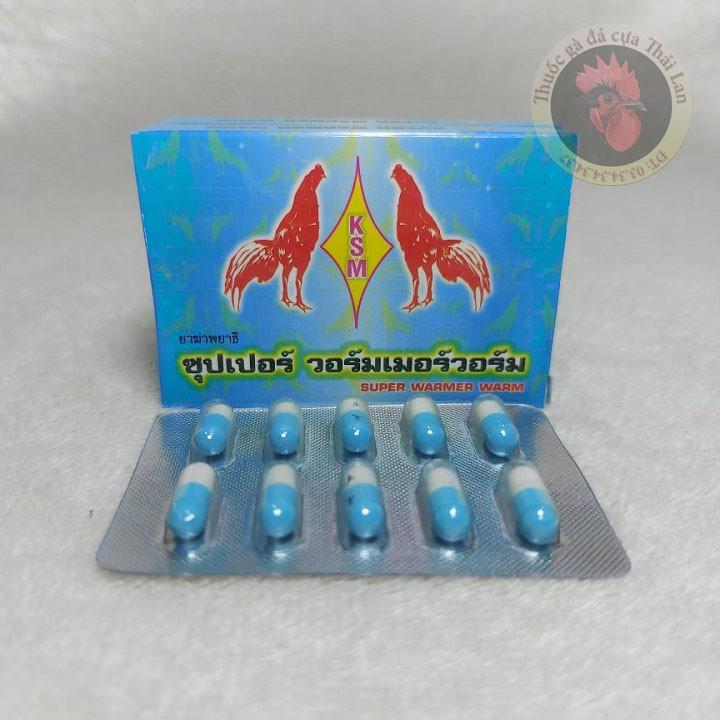 xổ giun cao cấp Thái Lan (1 hộp / 10 viên)