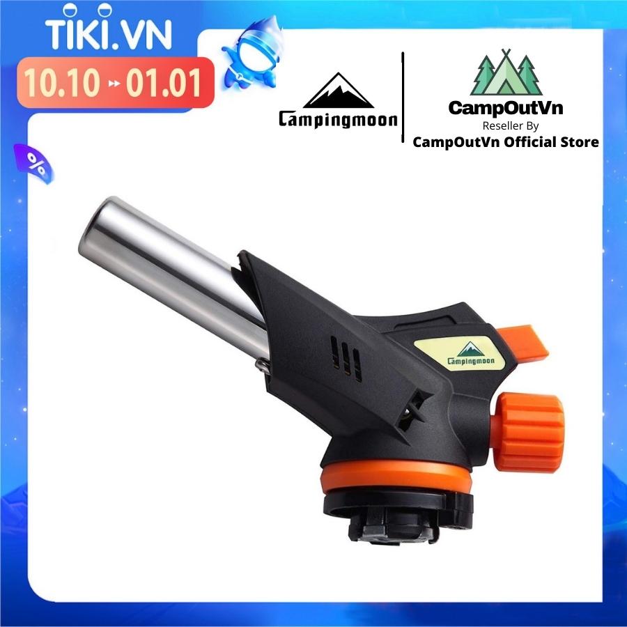 Khò ga mini Campingmoon campoutvn đồ cắm trại du lịch MT2915 đầu đèn khò gas đánh lửa tự động nướng và mồi lửa tiện lợi loại TỐT 1300 độ A048