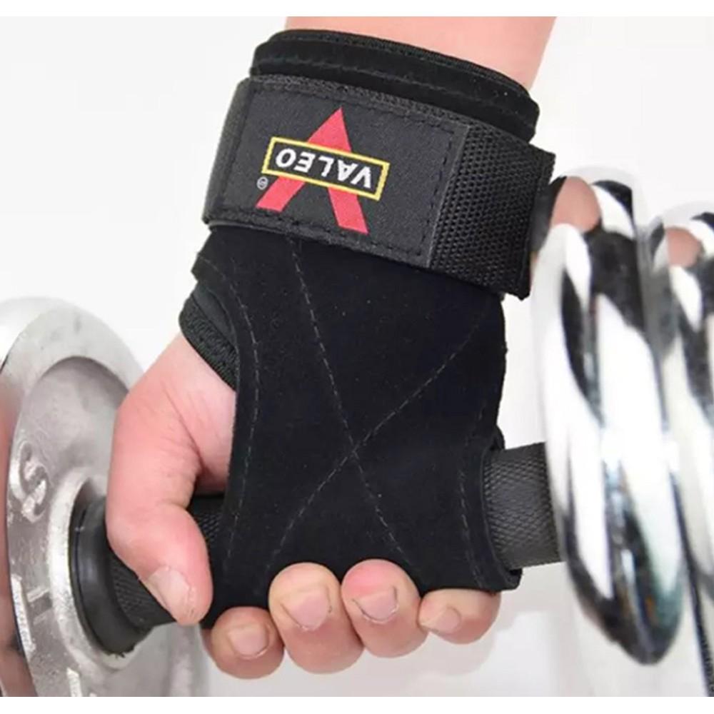 Găng Tay Tập Gym - Dây Kéo Lưng - Lifting Grips ( Lót Tay &amp; Kéo Lưng )