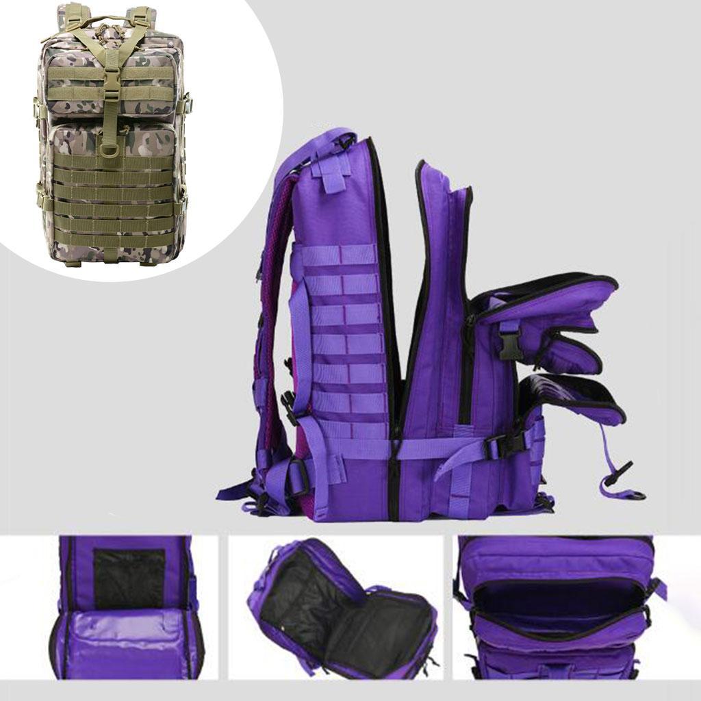 Sports Hunting Hiking Backpack Travel Haversack Trekking Backpacking School Rucksack Combat Molle Bag