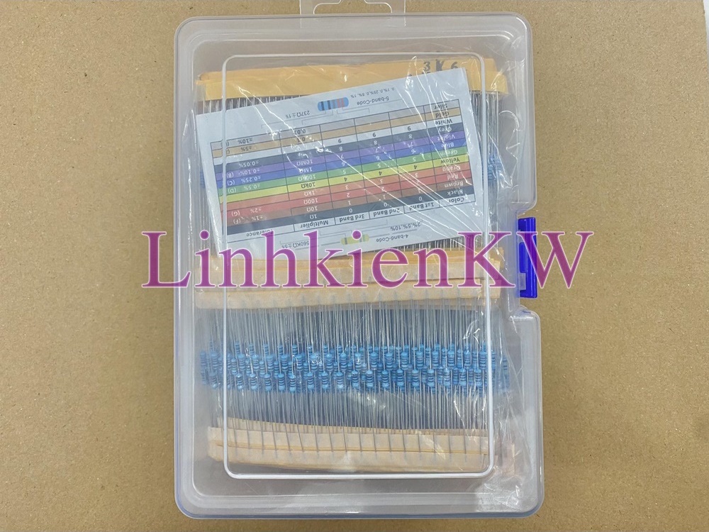 Combo Trở Cắm 1/4W 130 loại mới !