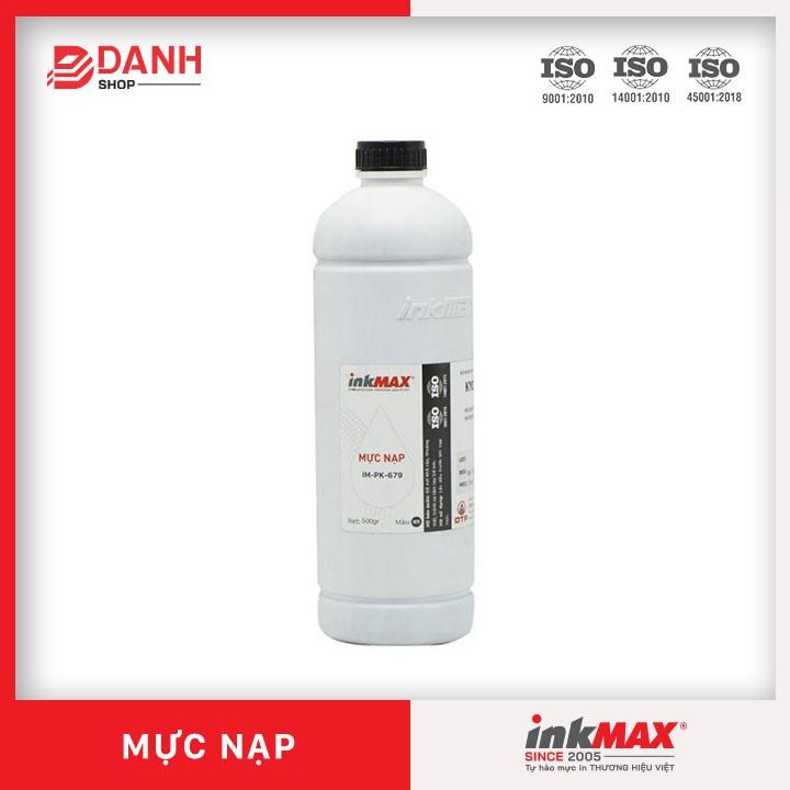 Mực nạp máy Photocopy / Hàng chính hãng InkMAX IM-PK-679C - nạp được cho các dòng máy Photocopy Kyocera Mita: TK-675 / 678 / 679: KM 2540, 2560, 3040, 3060, 300i, TK-715 / 717 / 718