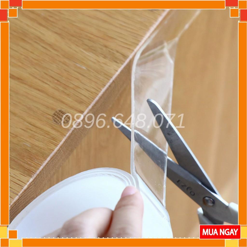 Băng Keo Hai Mặt Siêu Dính Trong Suốt – Băng Dính Hai Mặt Đa Năng Cường Lực