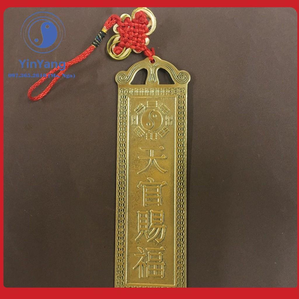 Kim bài thiên quan tứ phước đồng nguyên chất, cao cấp