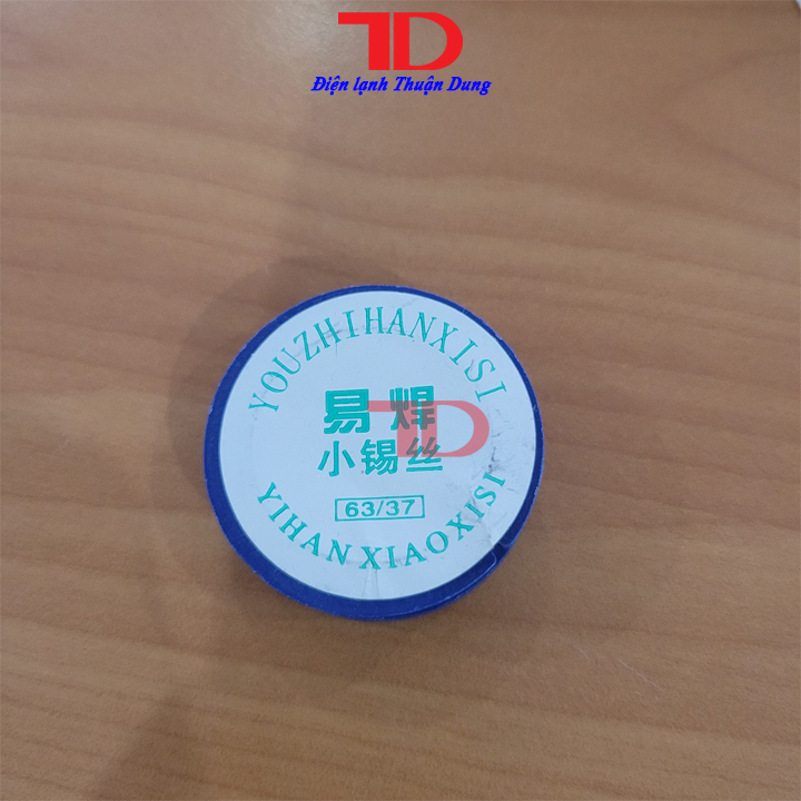 Thiếc hàn Solder Wire, cuộn thiếc hàn 0.8mm 8g và 1mm 50g, Điện lạnh Thuận Dung