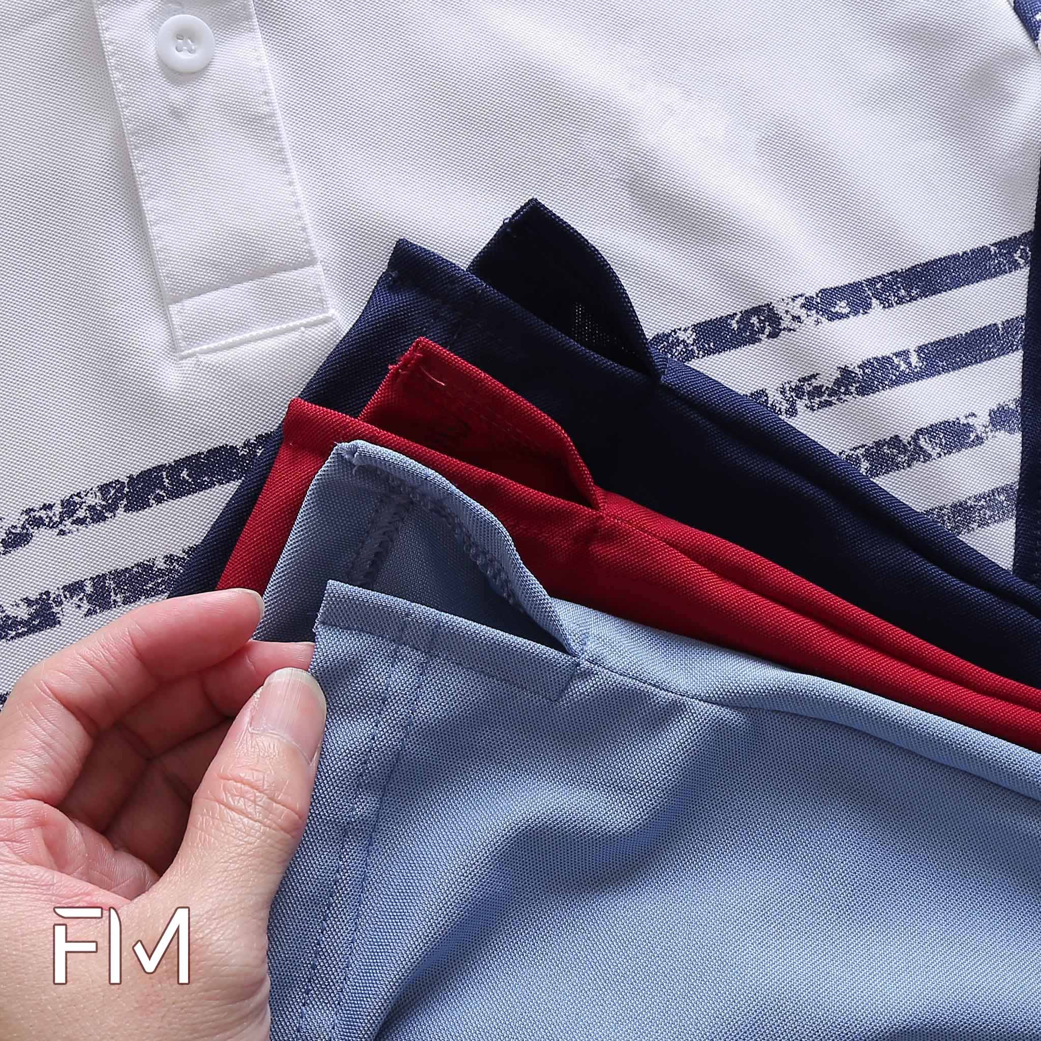 Áo thun cổ bẻ nam phối màu trẻ trung, chất thun mềm mịn thoải mái hoạt động - FORMEN SHOP - FMPS162