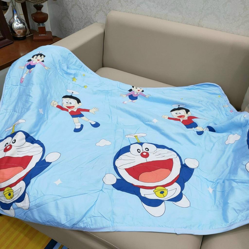 Chăn cotton đũi 1m1 x 1m4 mỏng, mát đắp hè thu