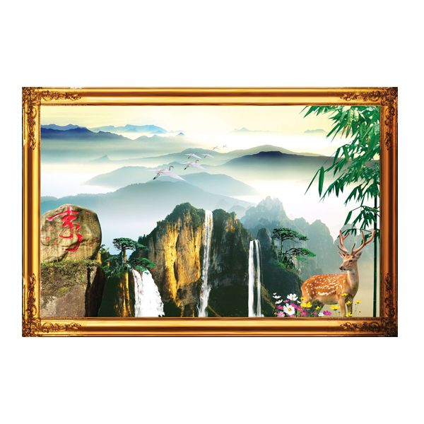 Tranh Đẹp Dán Tường Q12K-ZTH