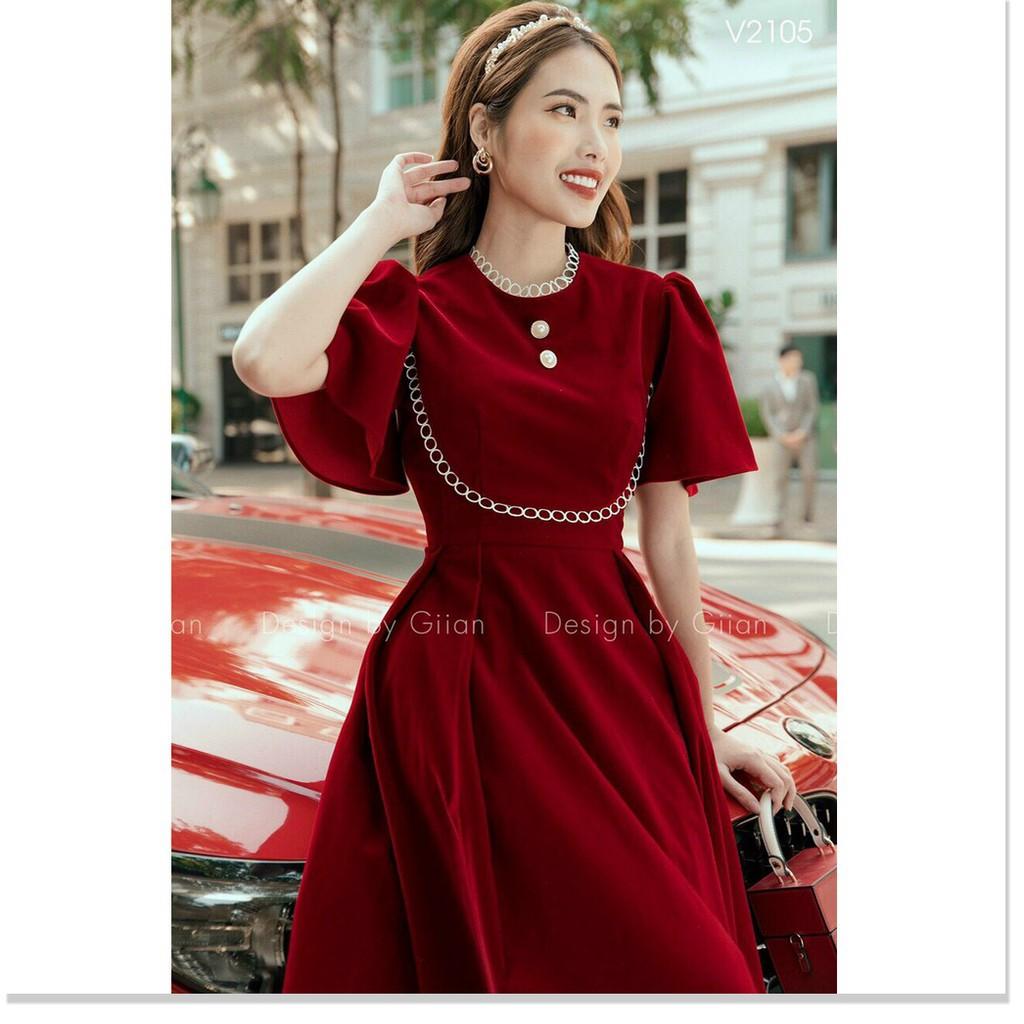 ĐẦM LỤA HÀNG QUÃNG CHÂU,DÁNG XÒE,THIẾT KẾ TRƠN NHƯNG KHÔNG KÉM PHẦN SANG TRỌNG KHÁNH AN FASHION